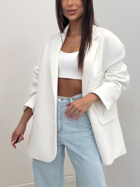 Women's Chicago Blazer Cream