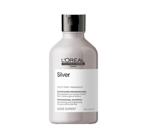 L'Oréal Professionnel Serie Expert Silver Shampoo For Neutralising and Brightening Hair 300ml