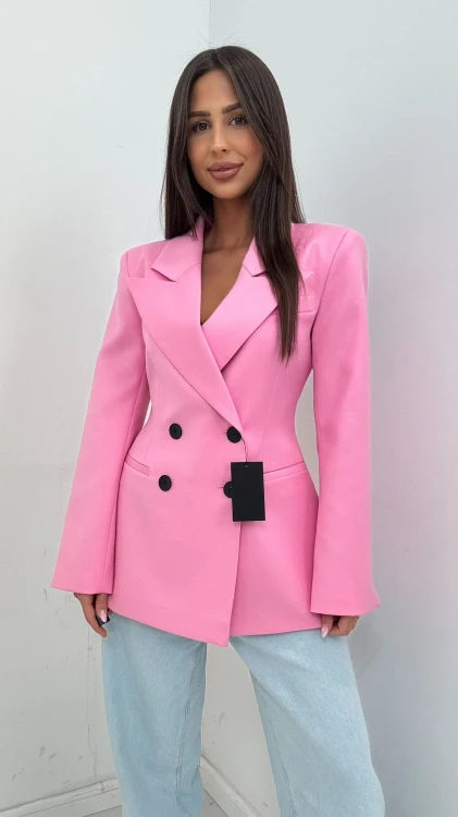 Pink Tailored Blazer