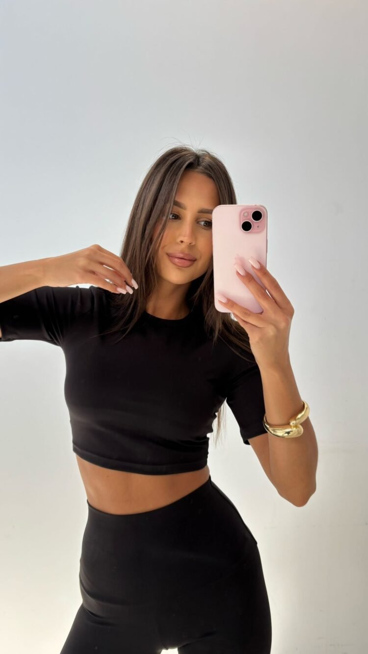 Emo Blouse Black - Image 2