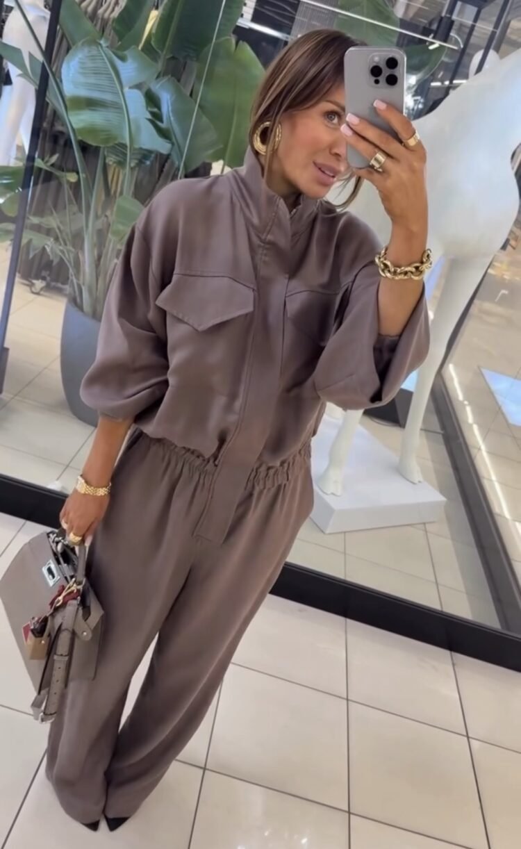 Emo Jumpsuit Mocca