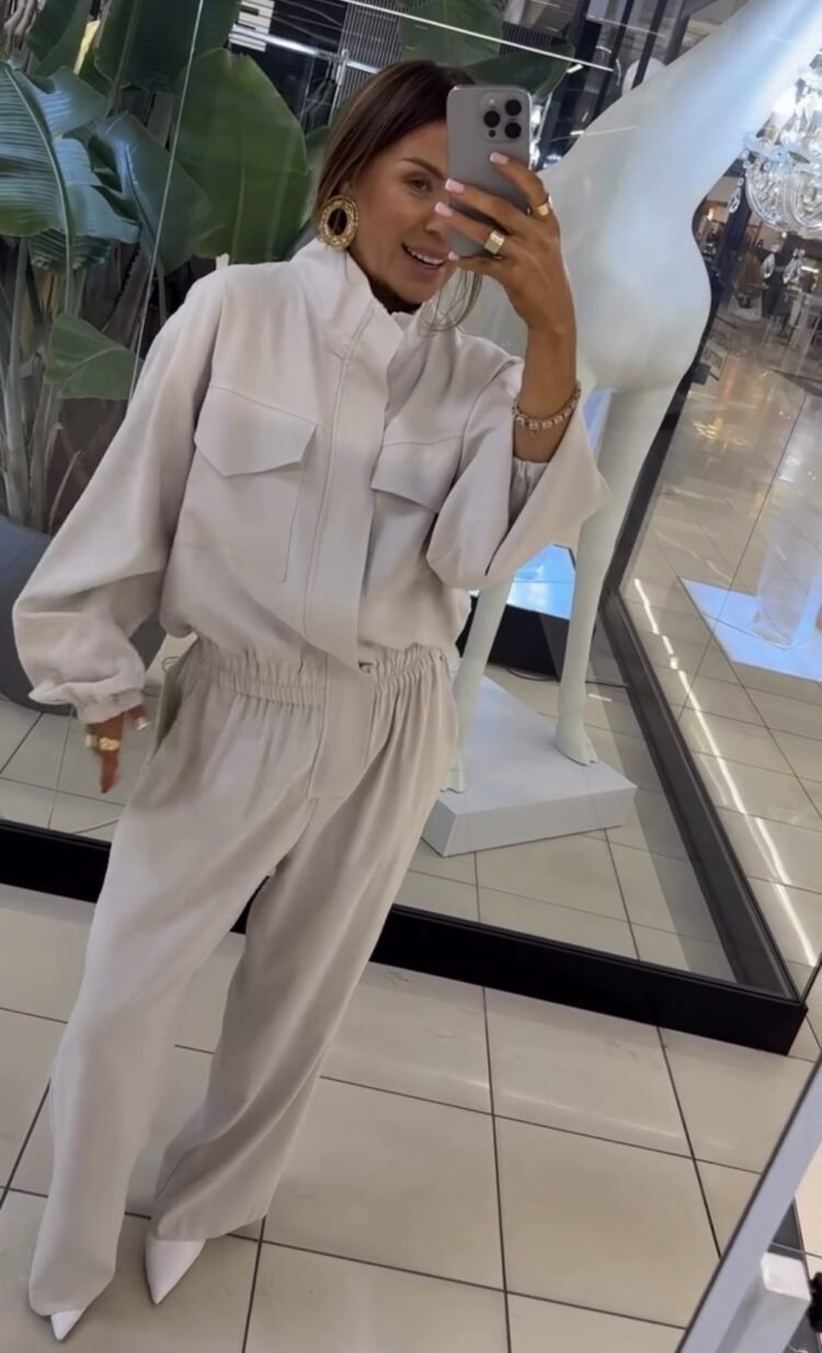 Emo Jumpsuit Light Beige - Image 2