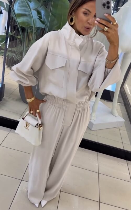 Emo Jumpsuit Light Beige