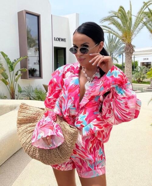 Two Piece Set La Milla Flowers