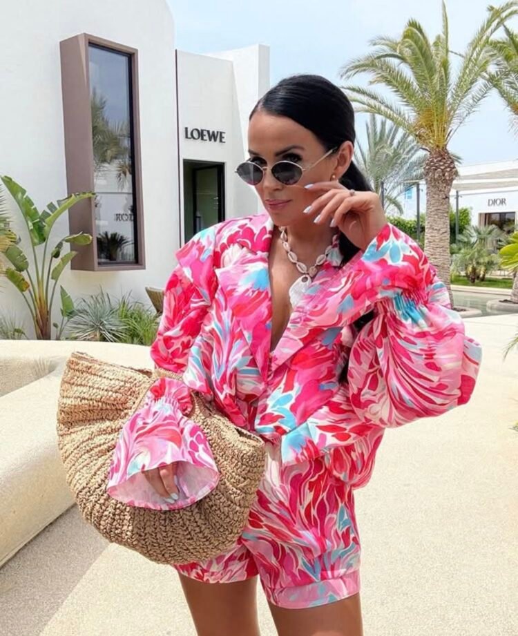 Two Piece Set La Milla Flowers