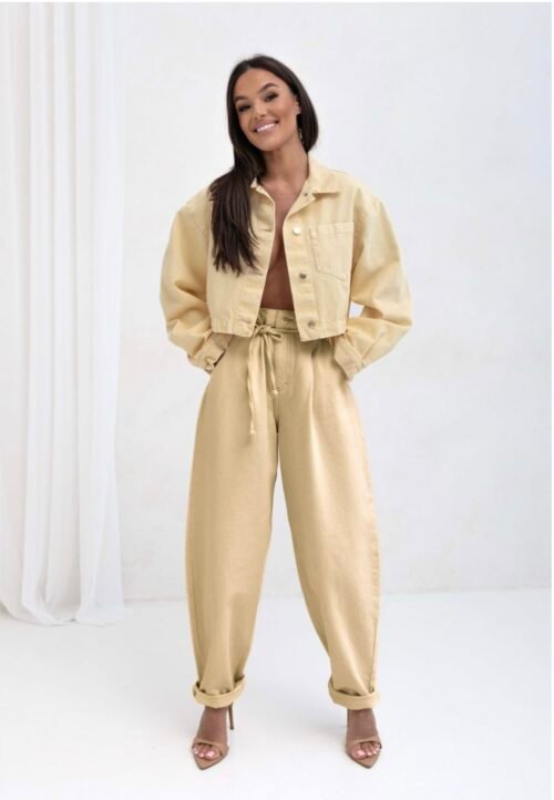 Sempre Jeans Pants Yellow