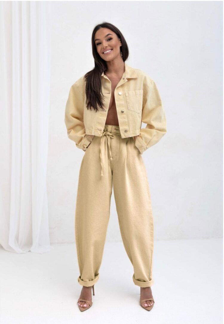 Sempre Jeans Pants Yellow