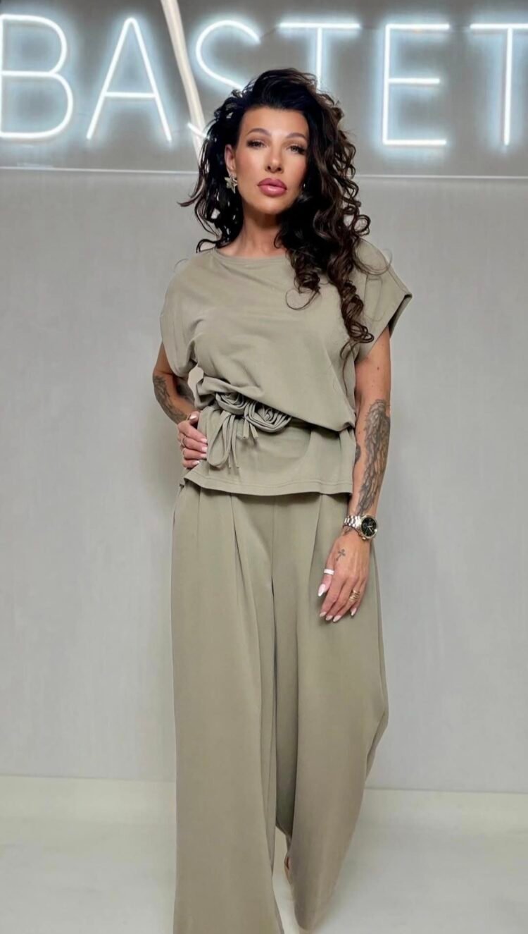 Three piece Set Olive - Image 3