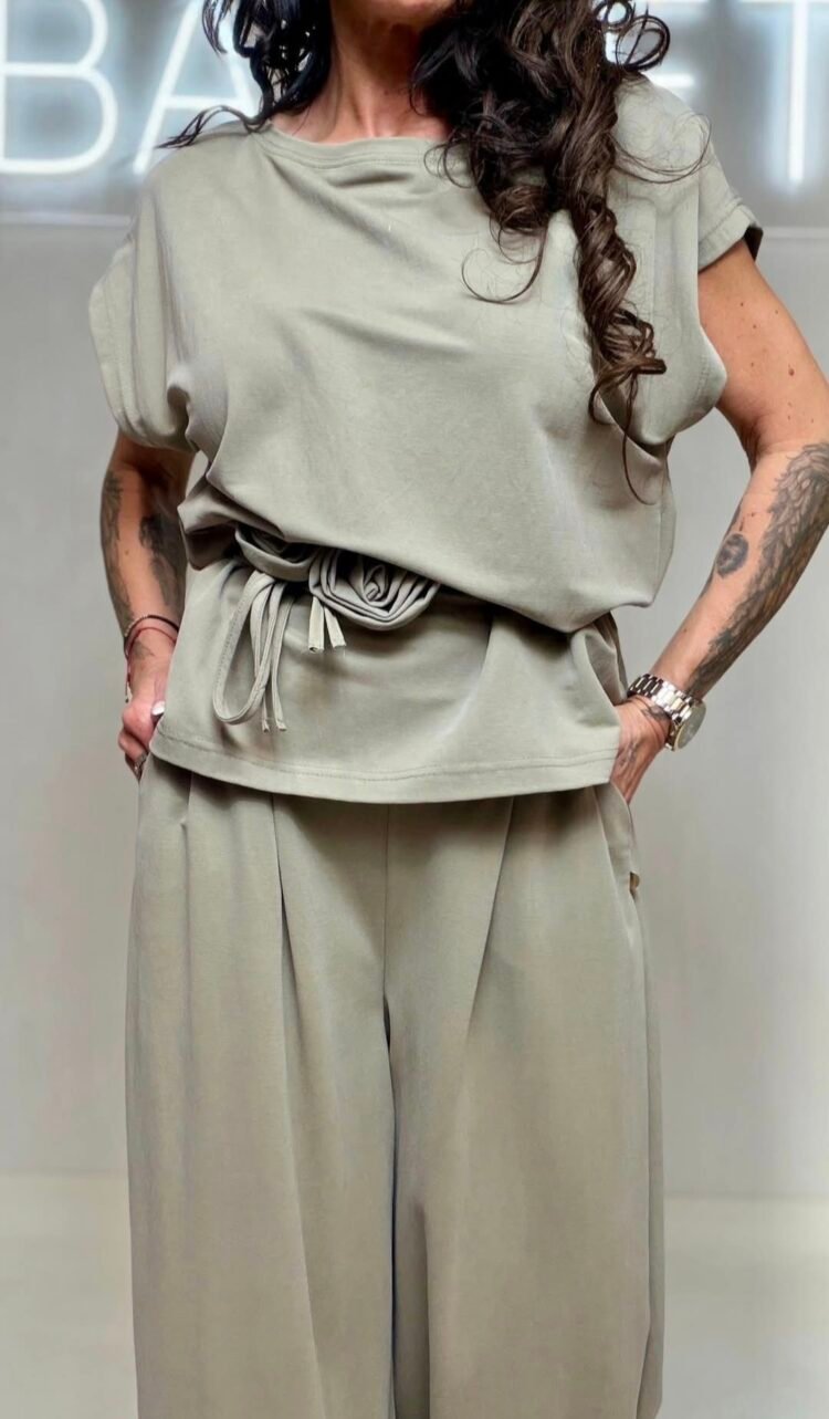 Three piece Set Olive - Image 4