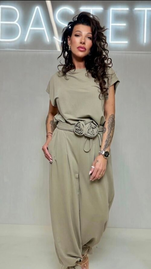 Three piece Set Olive