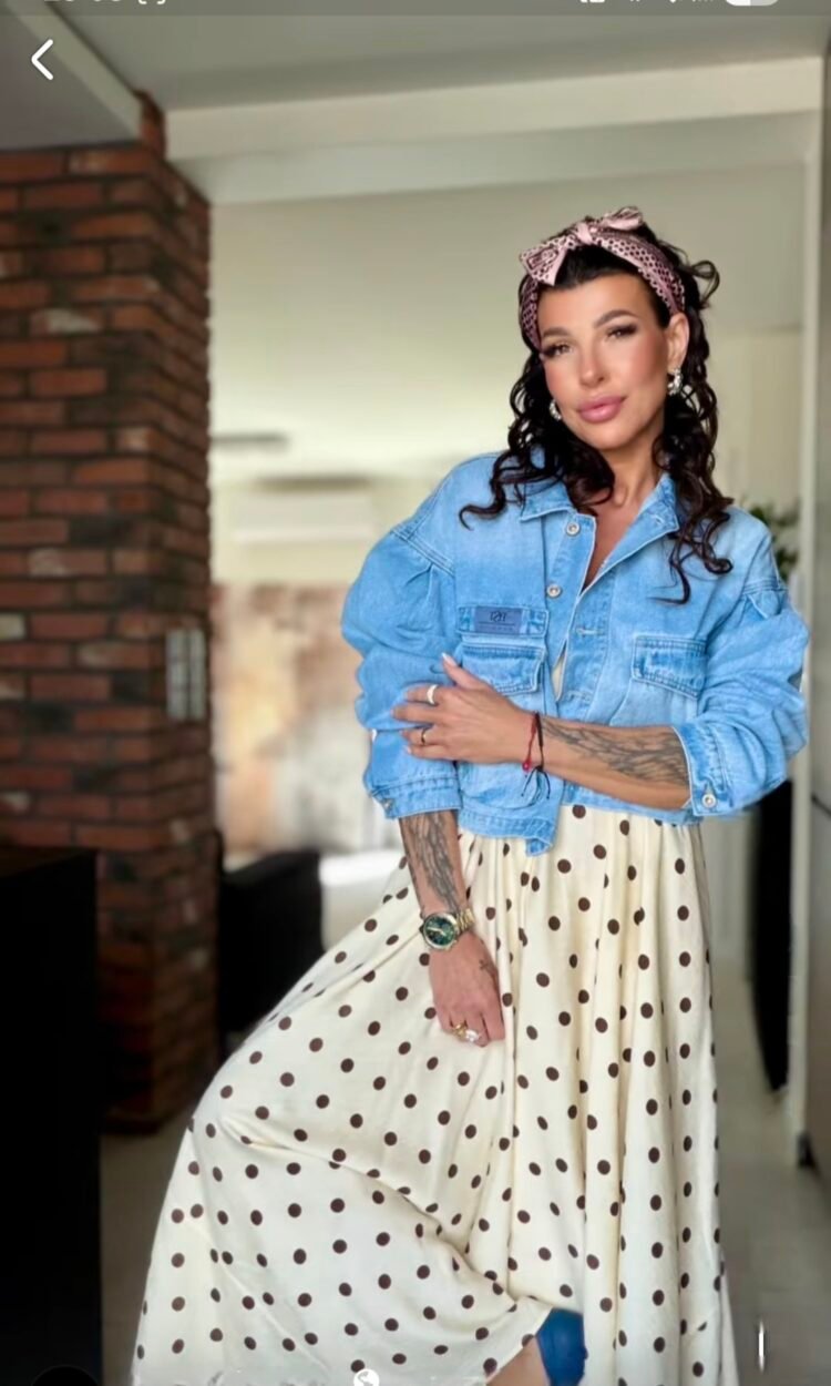 Polka Dot Maxi Dress - Image 2
