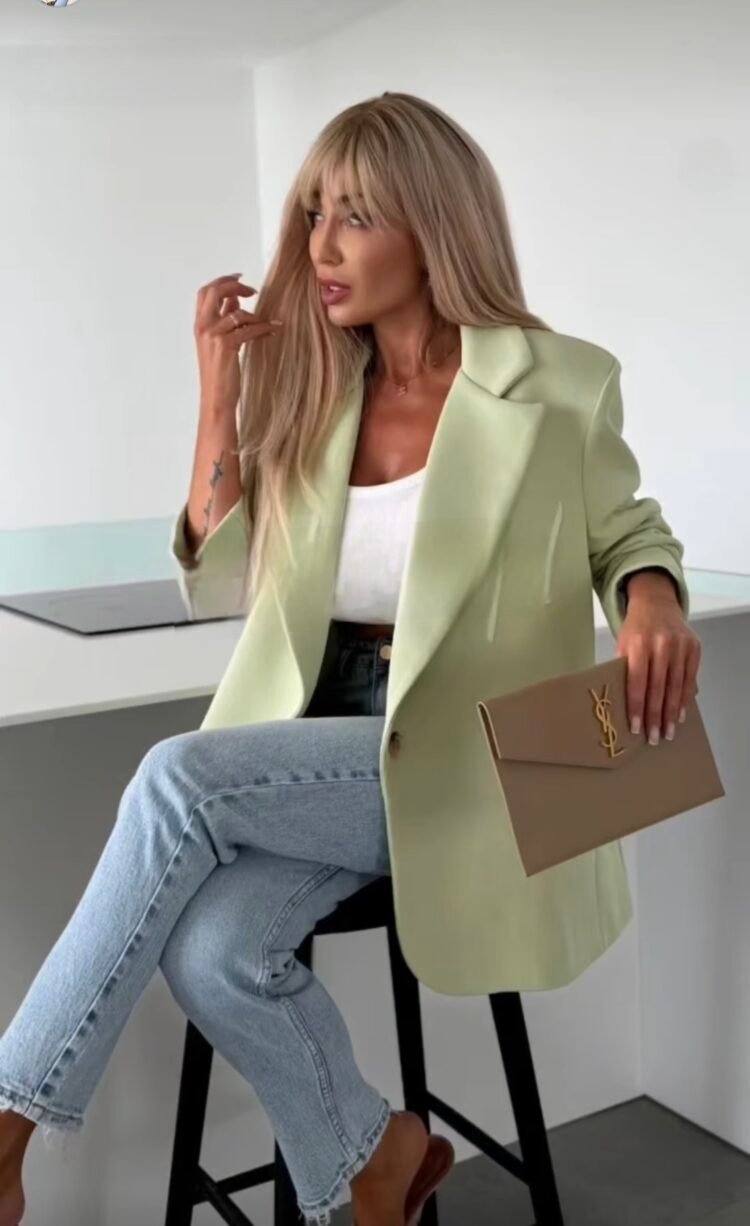 Blazer Oversized Pink - Image 4