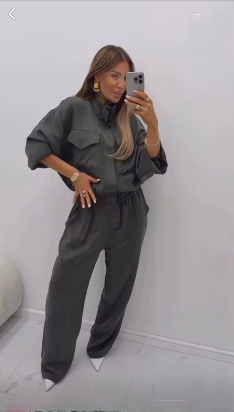 Emo Jumpsuit Dark green - Image 4