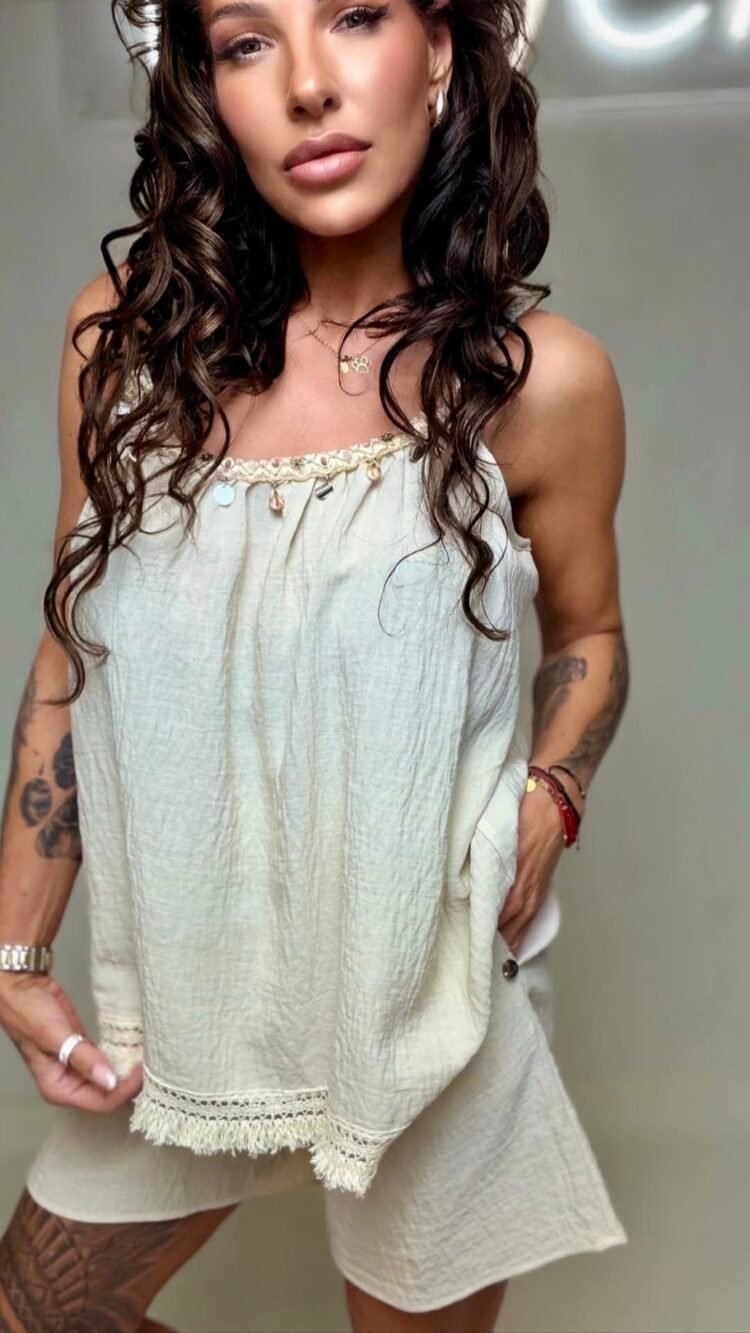 Linen Blend Summer Set - Image 2