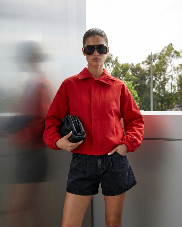 Orvienne red jacket - Image 2
