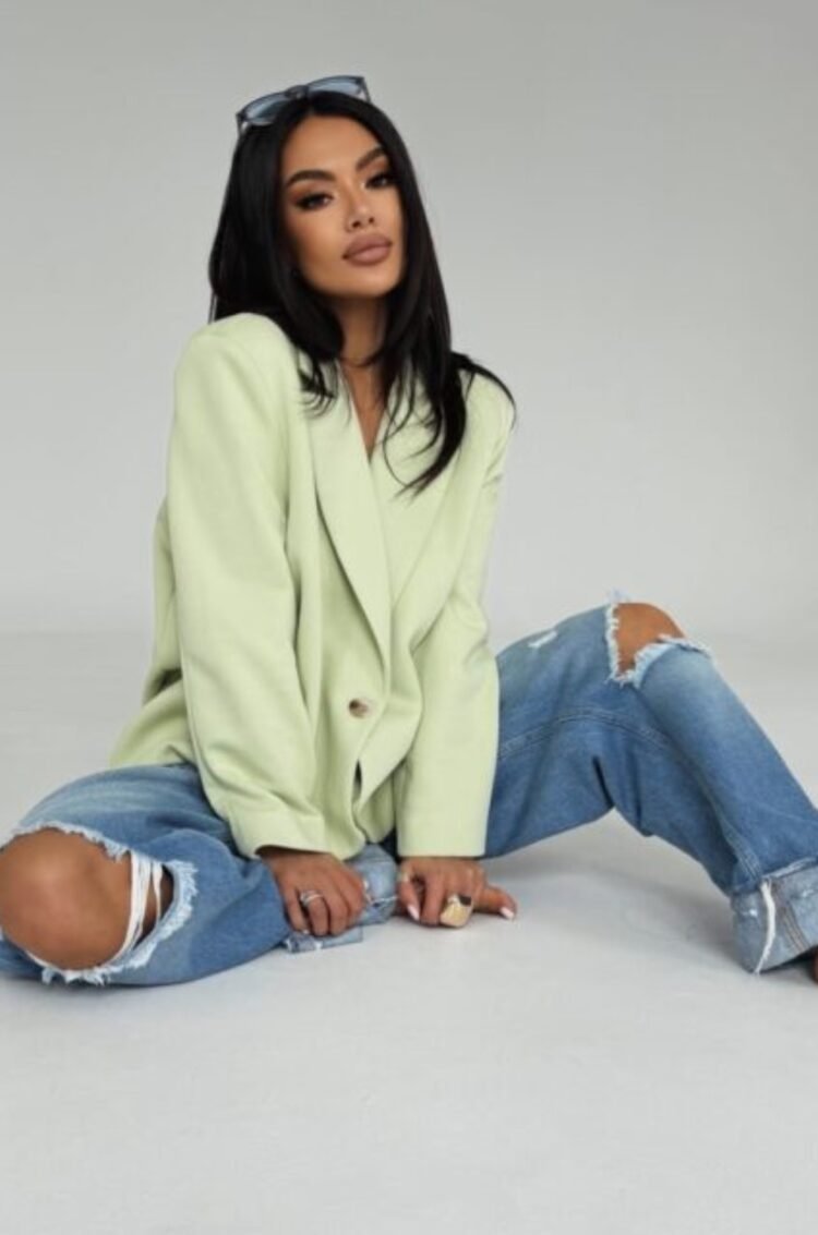 SLAY Blazer Oversized Macha - Image 2