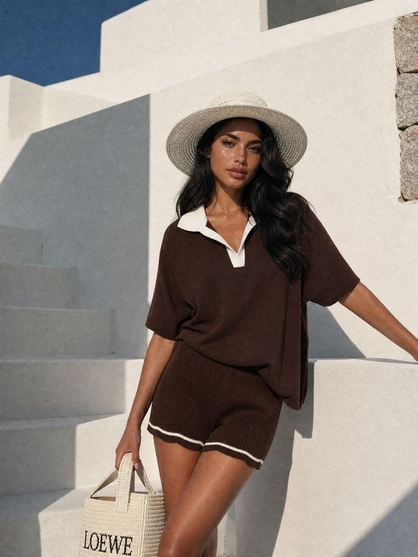Cyprian Premium Sweater chocolate - Image 4