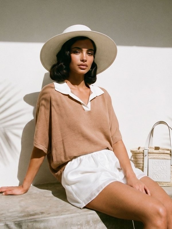 Cyprian Premium Sweater Caramel - Image 5