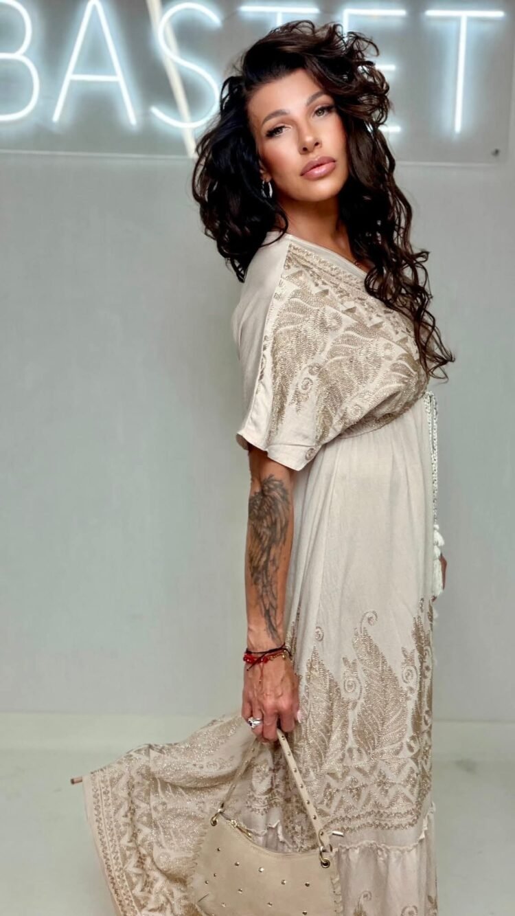Bastet Boho Maxi Dress 2 colours - Image 5