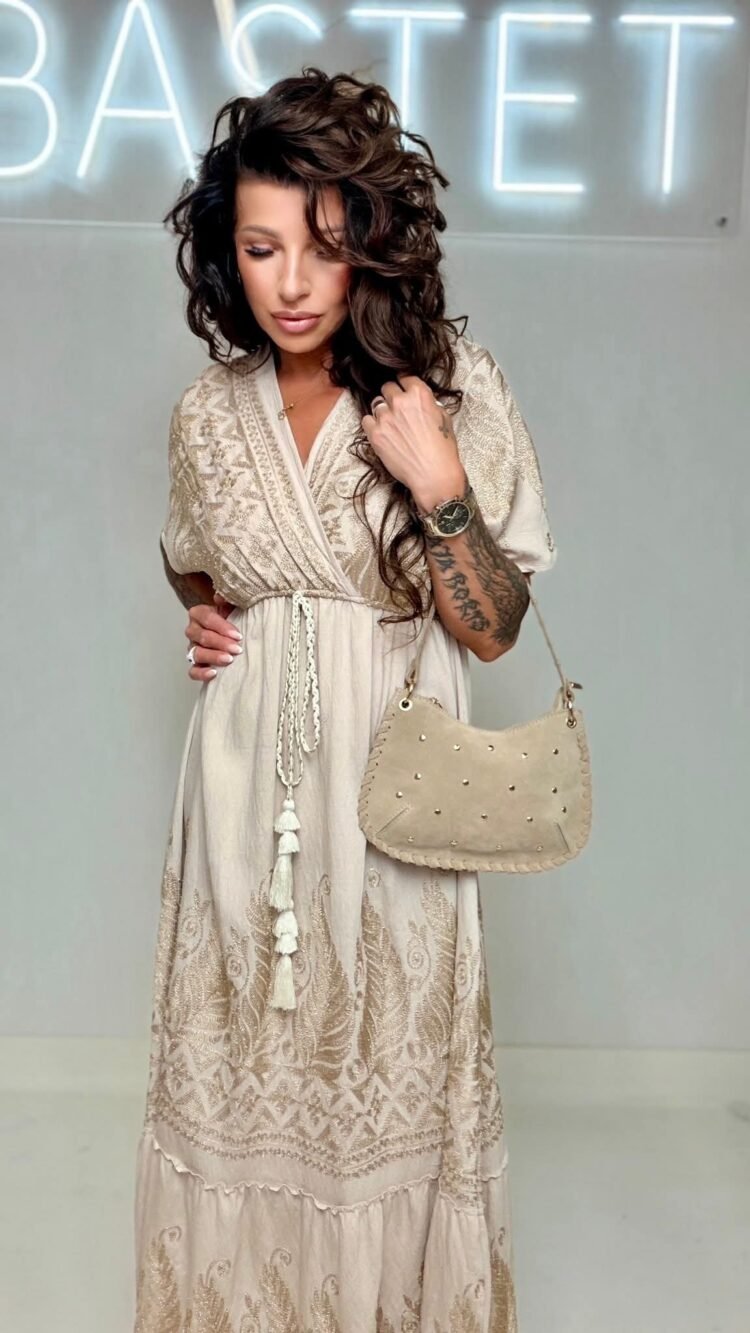 Bastet Boho Maxi Dress 2 colours - Image 8