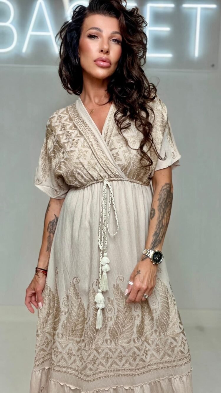 Bastet Boho Maxi Dress 2 colours - Image 10