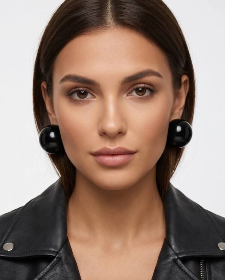 Sphere Earrings Various Colours - Image 2