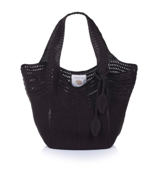 Cotton Bacoli Bag chocolate