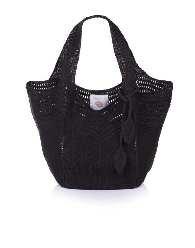Cotton Bacoli Bag chocolate