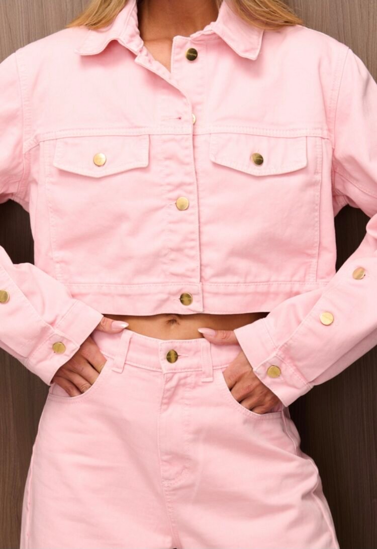 NORA JEANS Shirt Light Pink - Image 5