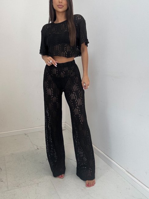 Openwork Set with Blouse 2 Colours - Image 4