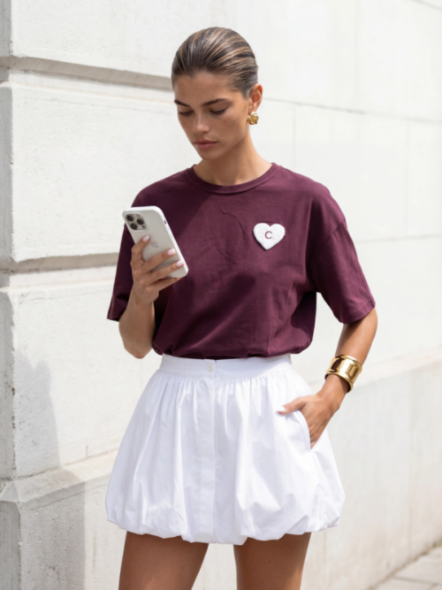 Atley T-shirt Cherry