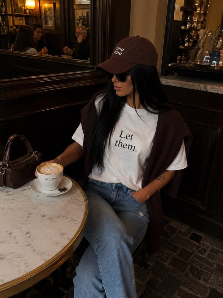 Cocomore "Let Them" T-Shirt White - Image 4