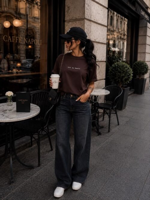 Cocomore "Not So Basic" T-Shirt Chocolate