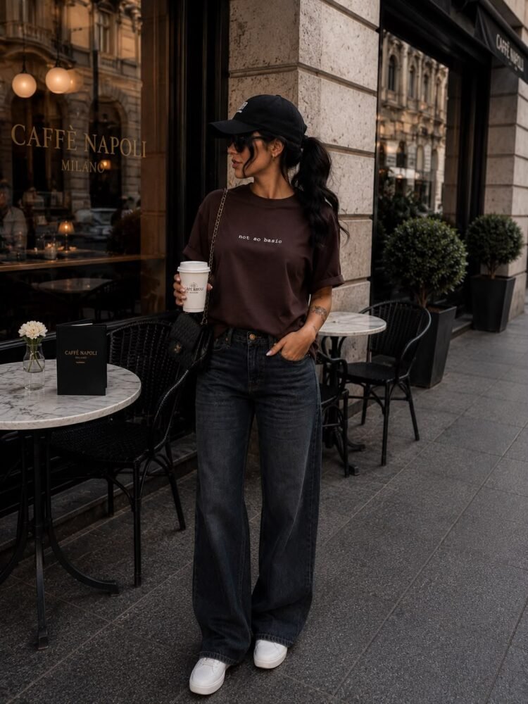 Cocomore "Not So Basic" T-Shirt Chocolate