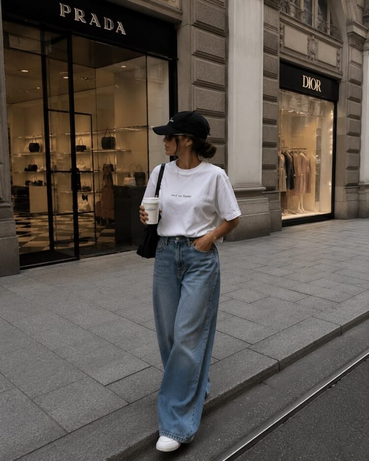 Cocomore "Not So Basic" T-Shirt White - Image 6
