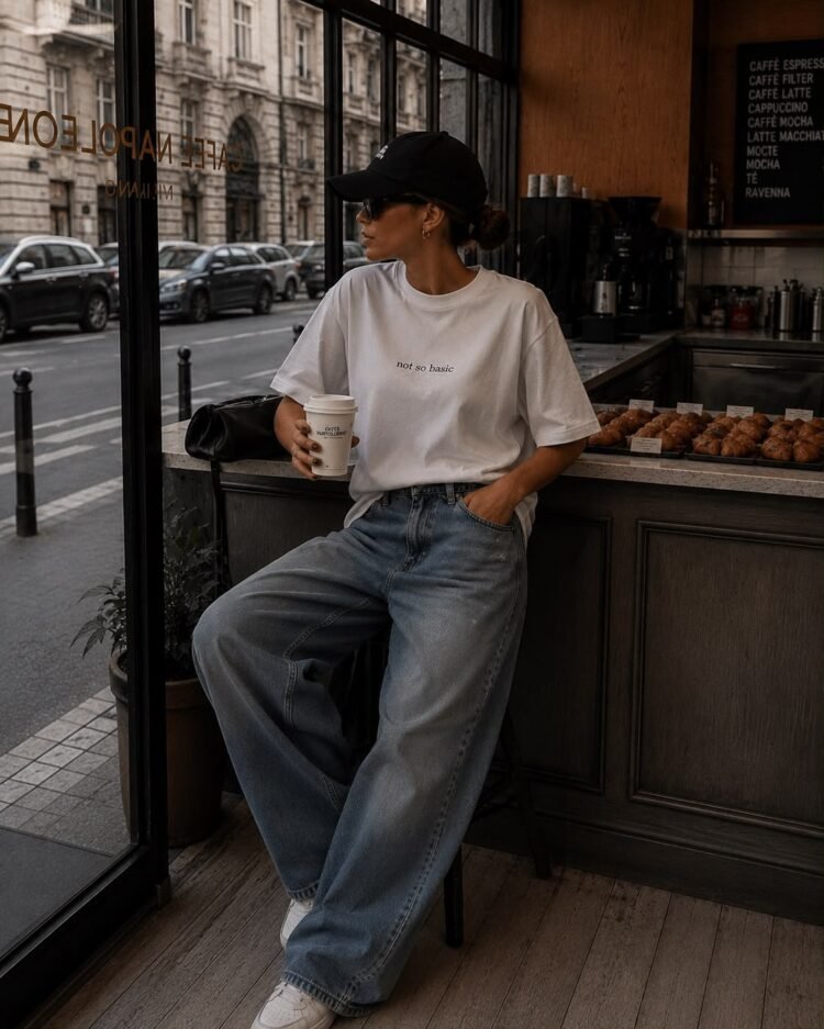 Cocomore "Not So Basic" T-Shirt White - Image 4