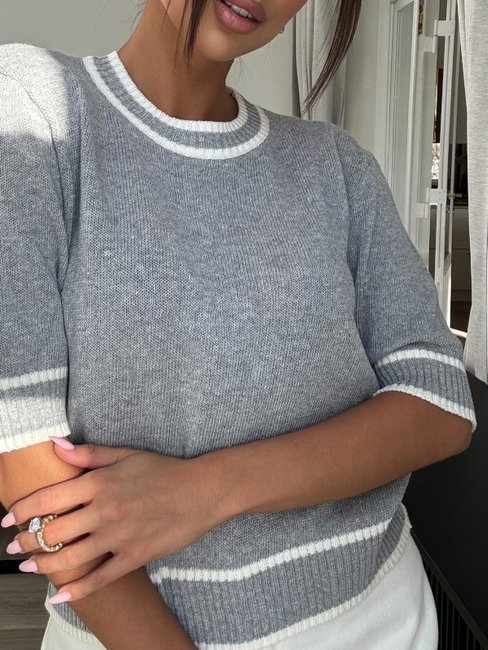 EMO Sweater Bianca Grey