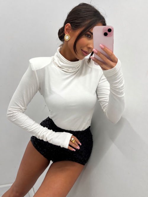 EMO Turtleneck White