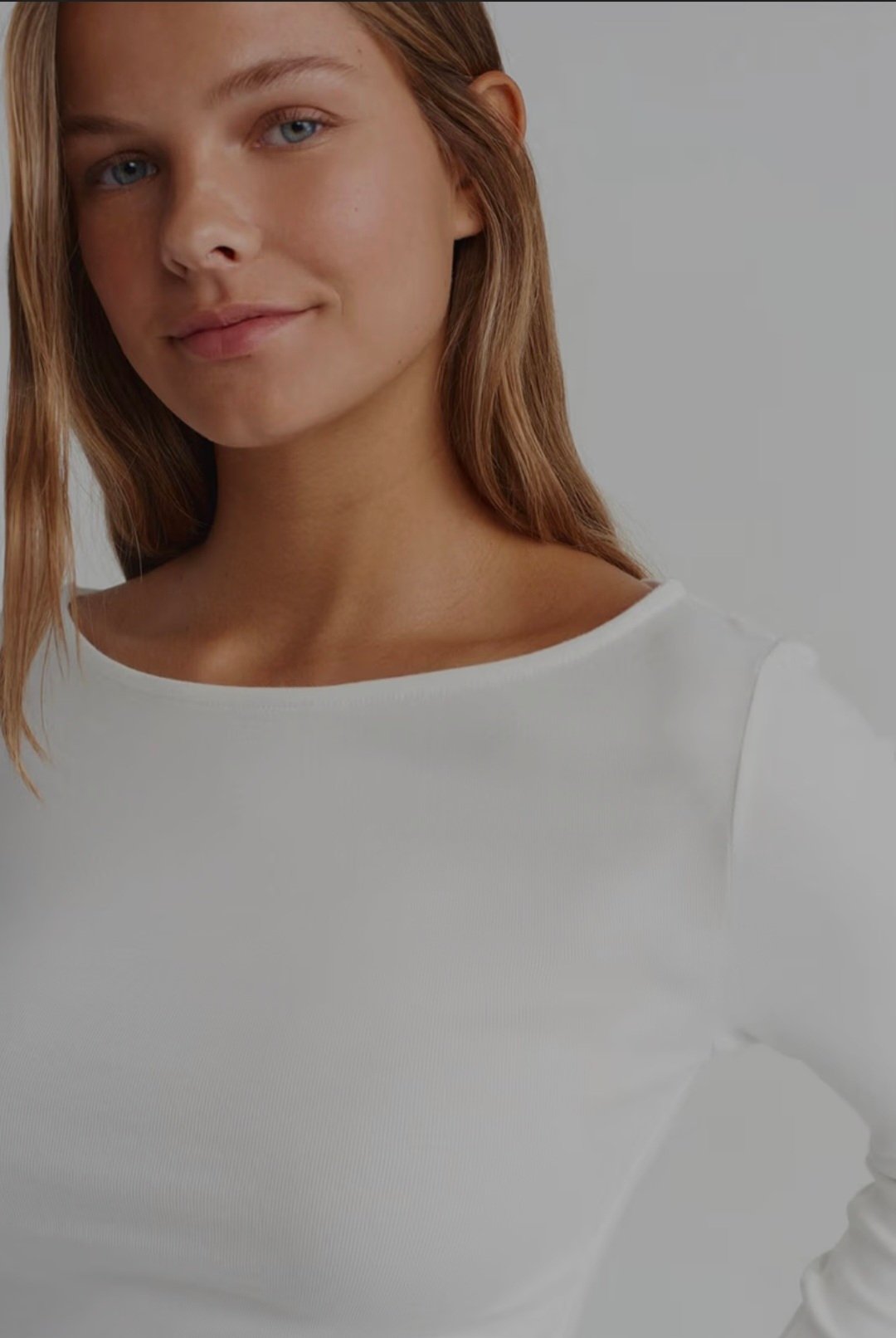 Dilvin Women's Boat Neck Slim fit Blouse White - Image 3
