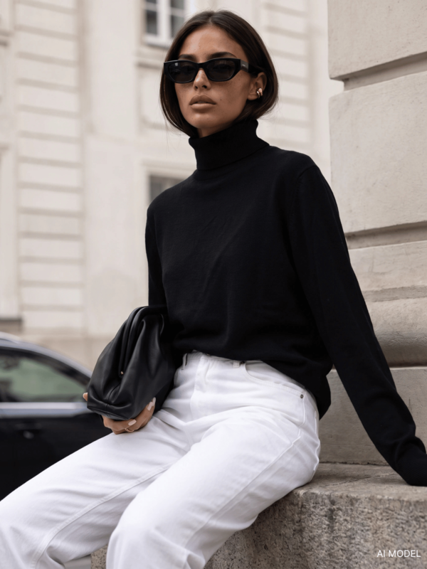 Cocomore Classic Turtleneck Sweater - Image 13
