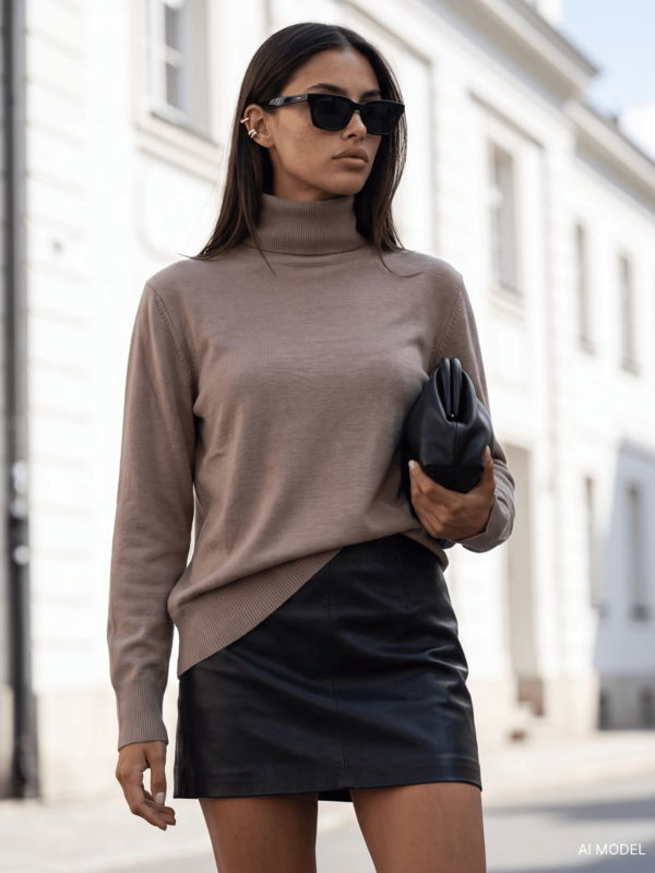 Cocomore Classic Turtleneck Sweater - Image 5
