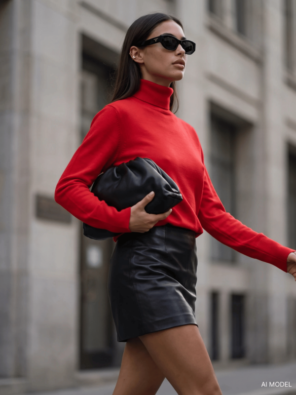 Cocomore Classic Turtleneck Sweater - Image 9