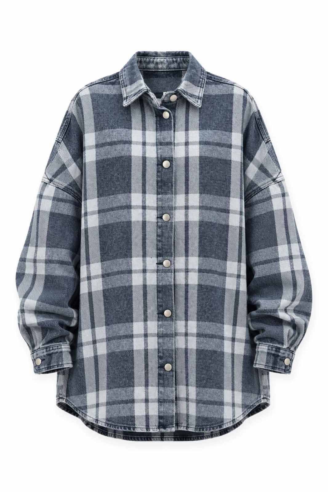 Sempre Oversized Denim Shirt - Image 5