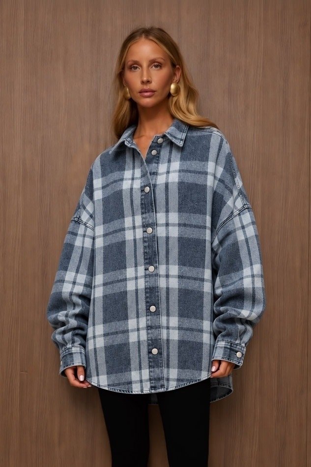 Sempre Oversized Denim Shirt