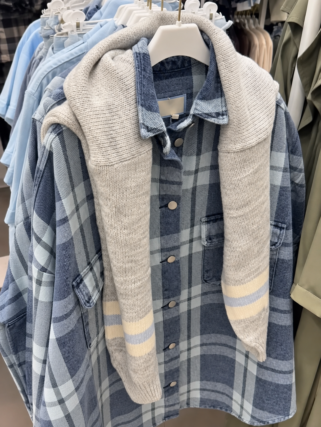 Sempre Oversized Denim Shirt - Image 2