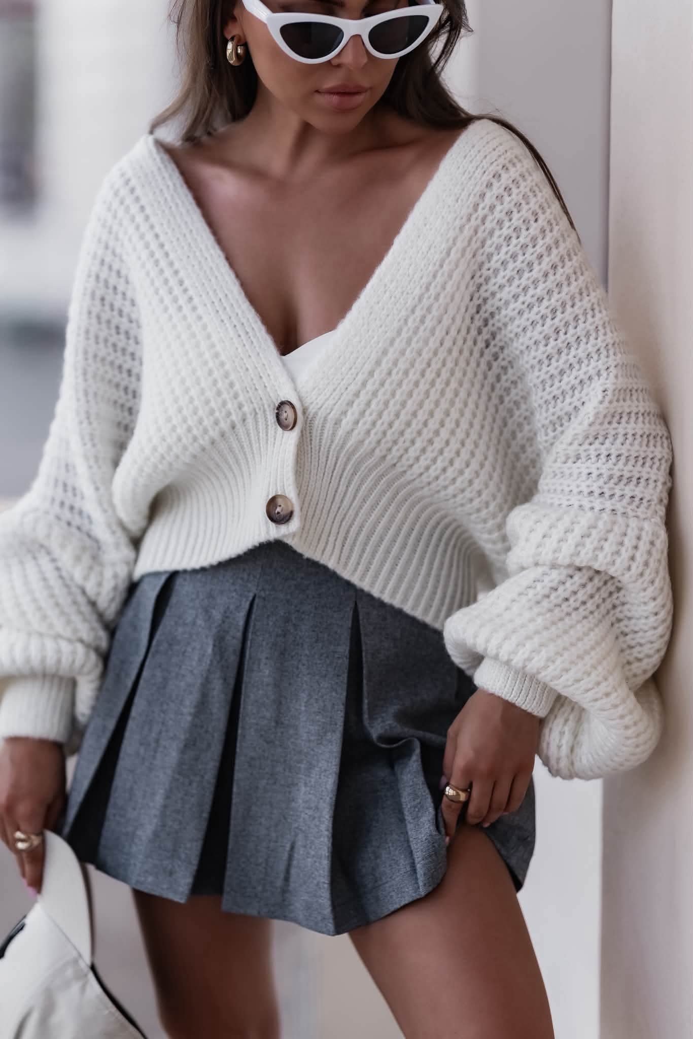 Chunky Knit Cardigan - Image 13