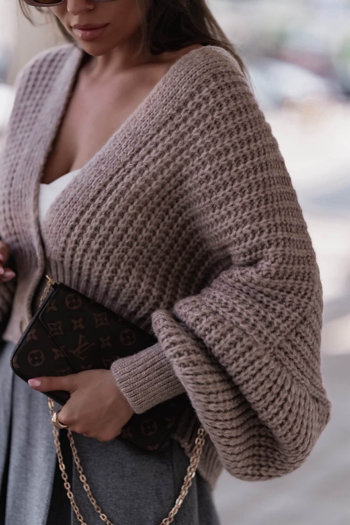 Chunky Knit Cardigan - Image 7