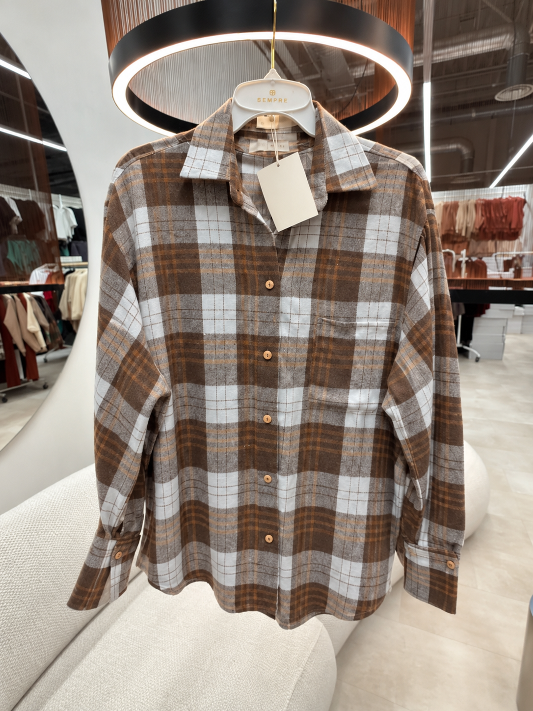 Aura Shirt Brown I - Image 9