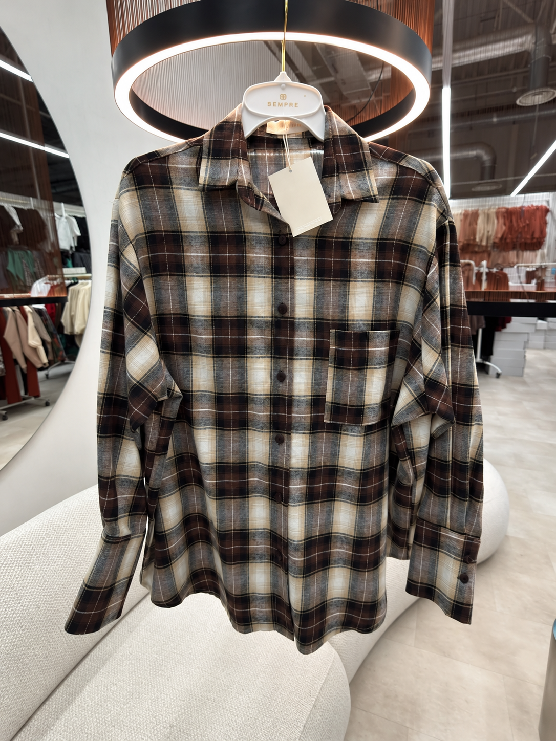 Aura Shirt Brown I - Image 8