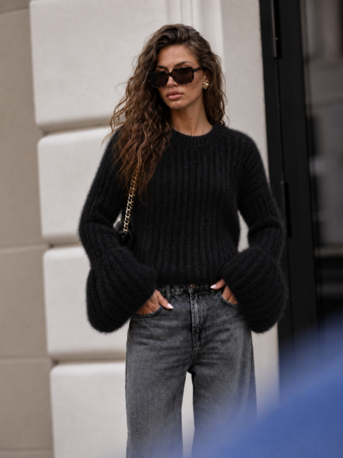 Premium Francesco Sweater Black